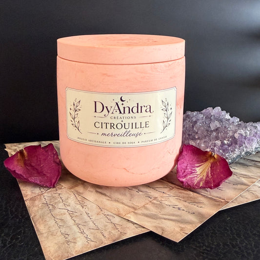 Bougie parfumée - Citrouille merveilleuse