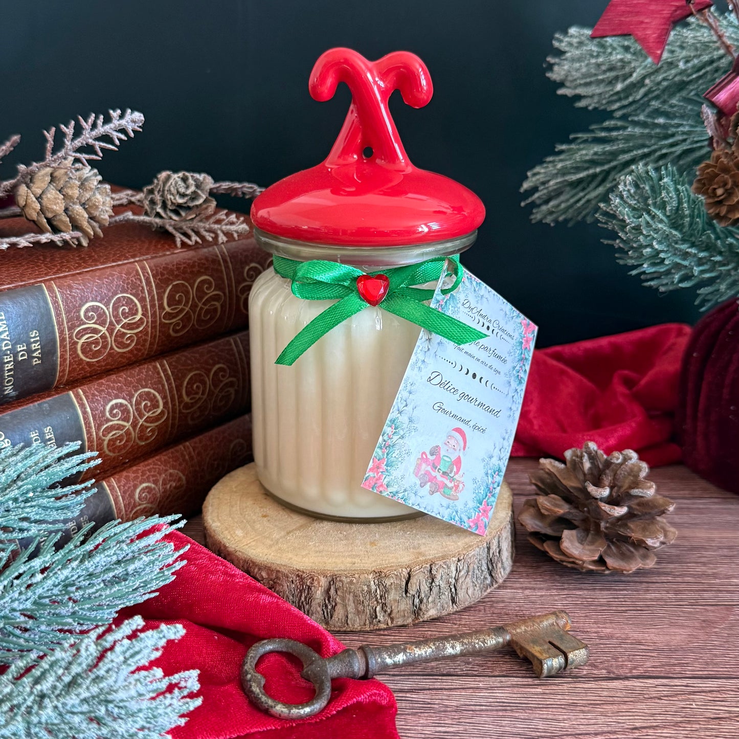 Bougie parfumée – Délice gourmand | Édition limitée de Noël