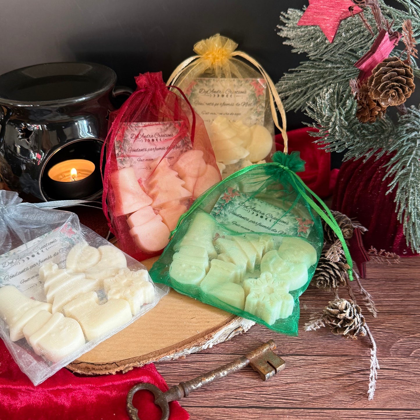 Sachet de 6 fondants parfumés – Noël | Édition limitée